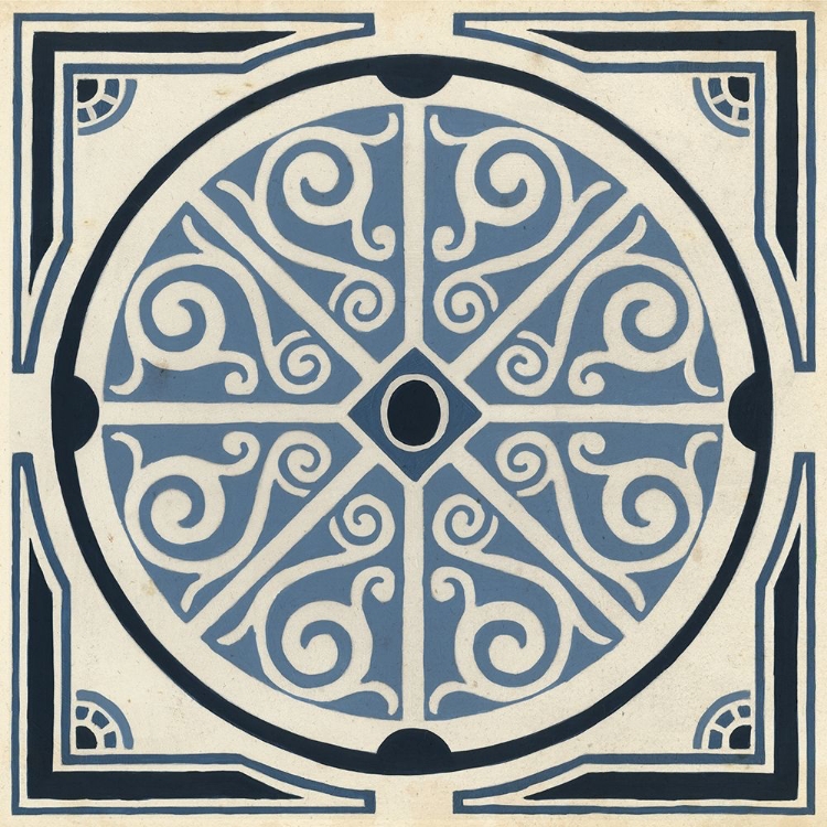 Picture of INDIGO MOTIF II