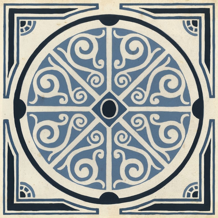 Picture of INDIGO MOTIF II