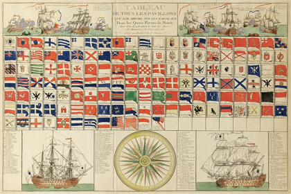 Picture of SEA FLAGS OF ALL NATIONS