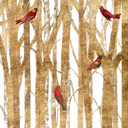 Picture of RED BIRD CHRISTMAS II