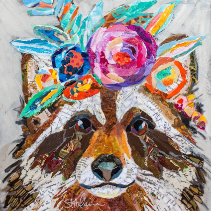 Picture of RACCOON FLORAL