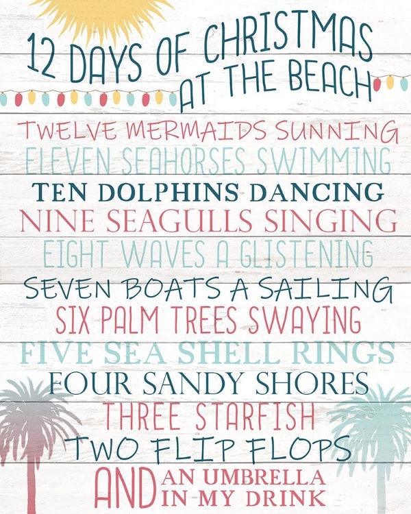 Picture of 12 DAYS OF CHRISTMAS