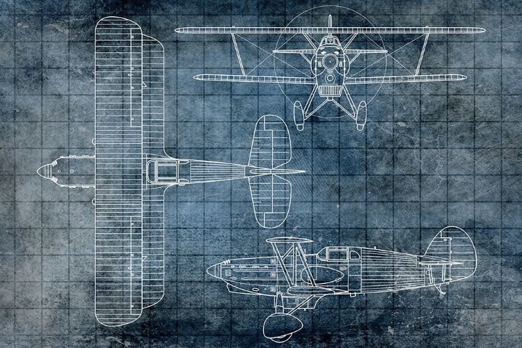 Picture of PLANE BLUEPRINT 1