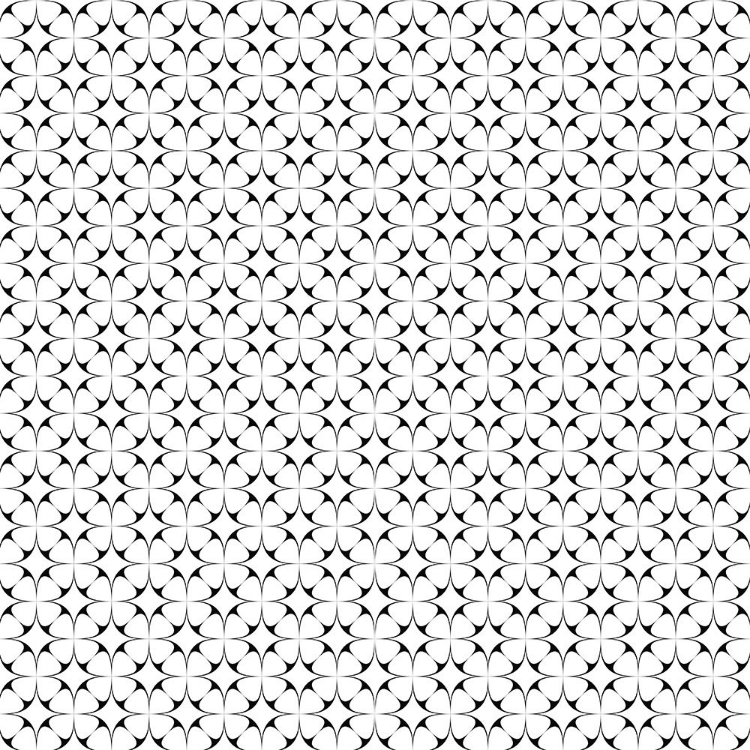 Picture of BLACK AND WHITE PATTERN 1