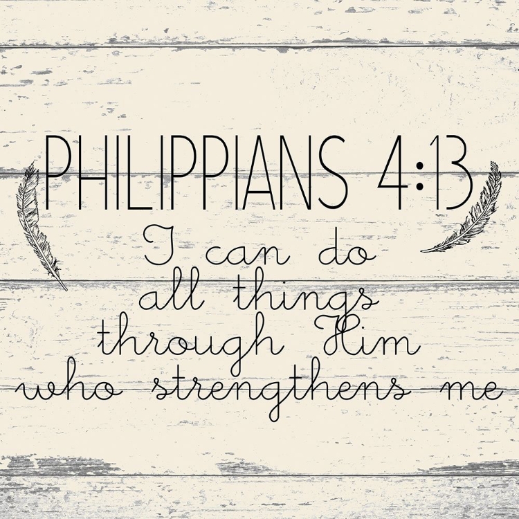 Picture of PHILIPPIANS 4 13