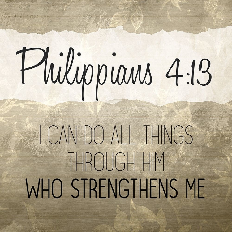 Picture of PHILIPPIANS 4 13 CREAM