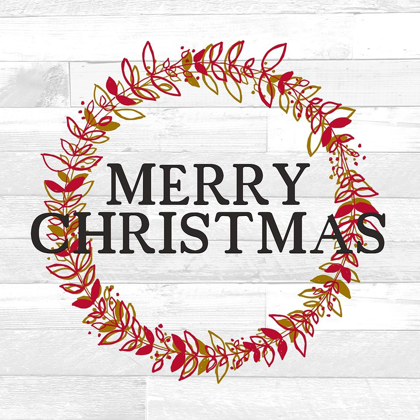 Picture of MERRY CHRISTMAS WREATH
