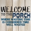 Picture of WELCOME TO THE PORCH