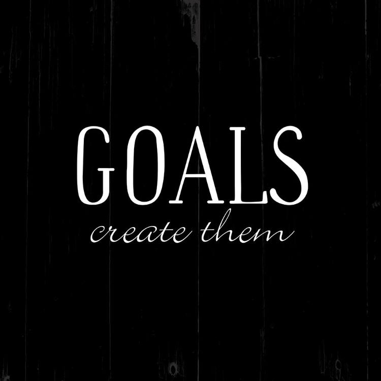 Picture of GOALS BLACK