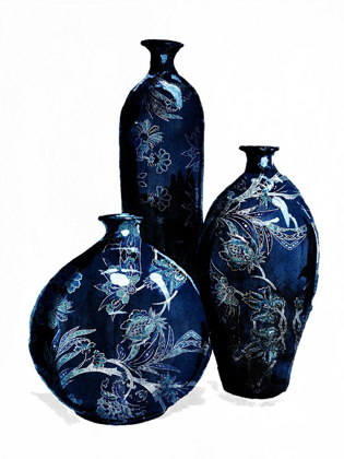 Picture of BLUE CHINA VASES