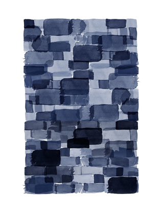 Picture of NAVY BLUE WATERCOLOR BLOCK