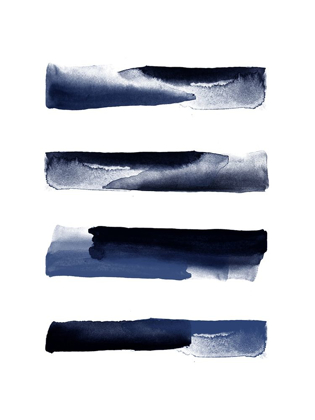 Picture of NAVY BLUE WATERCOLOR STROKES