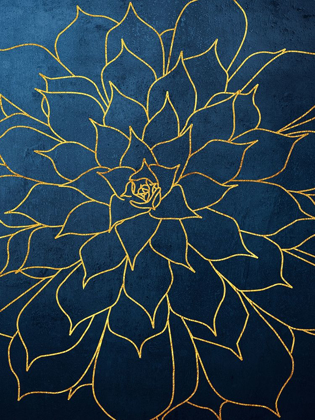 Picture of NAVY GOLD SUCCULENT 1