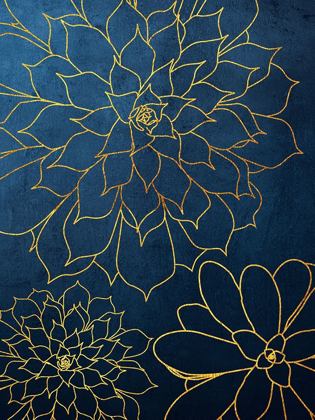Picture of NAVY GOLD SUCCULENT 3