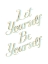 Picture of BE YOURSELF III