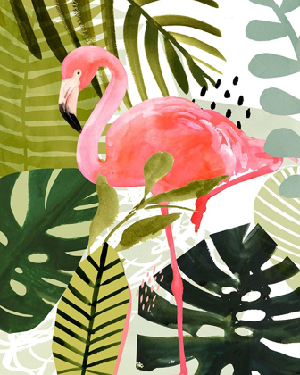 Picture of FLAMINGO FOREST I