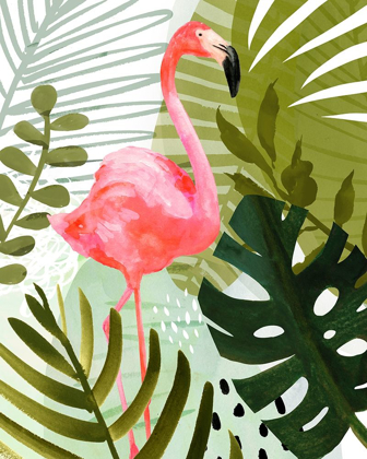 Picture of FLAMINGO FOREST II