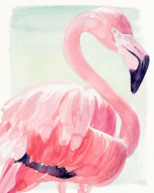 Picture of PASTEL FLAMINGO II