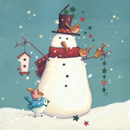 Picture of FOLK SNOWMAN I