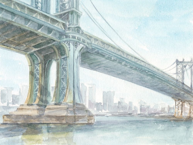 Picture of ICONIC WATERCOLOR BRIDGE IV