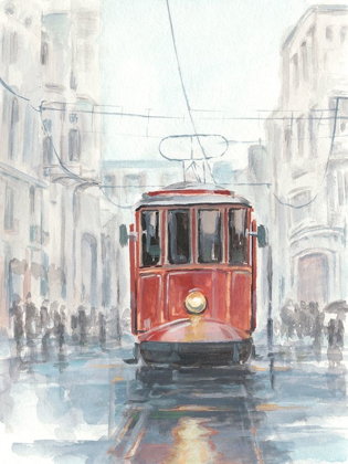 Picture of WATERCOLOR STREETCAR STUDY I