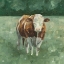 Picture of HEREFORD CATTLE II