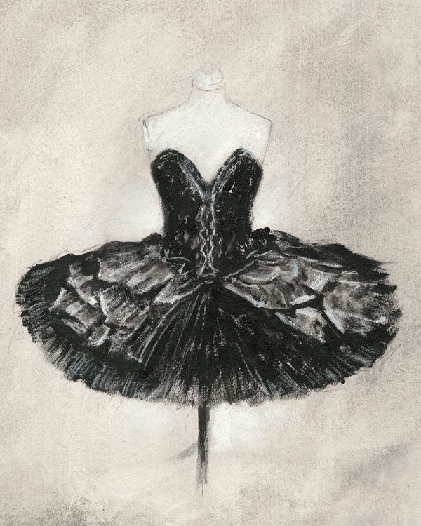 Picture of BLACK BALLET DRESS I