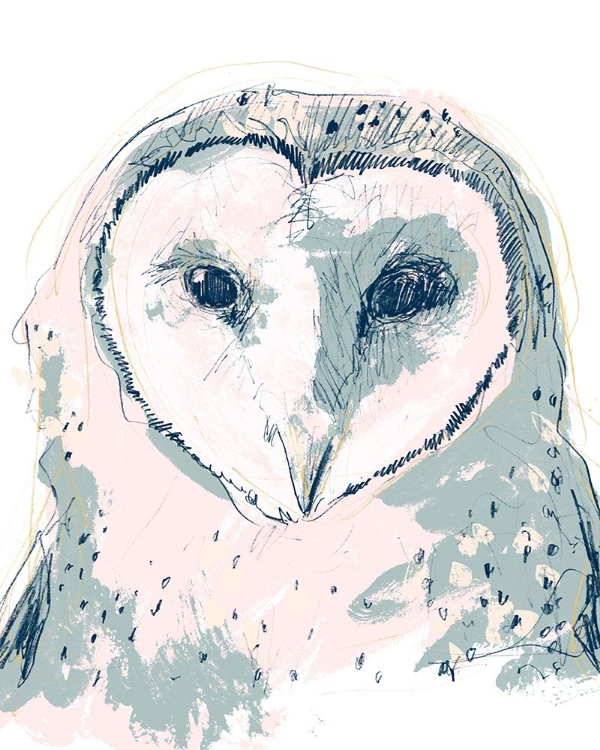 Picture of FUNKY OWL PORTRAIT I
