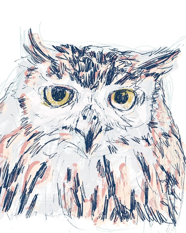 Picture of FUNKY OWL PORTRAIT III