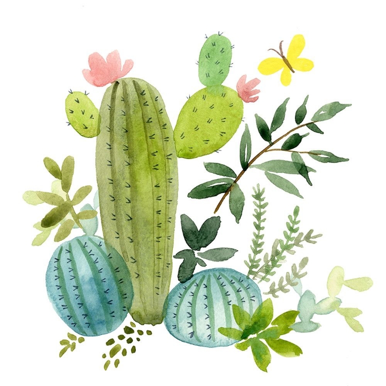 Picture of HAPPY CACTUS I