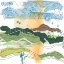 Picture of STITCHED LANDSCAPE II