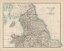 Picture of JOHNSTONS MAP OF ENGLAND AND WALES