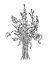 Picture of BLACK AND WHITE BOUQUET IV