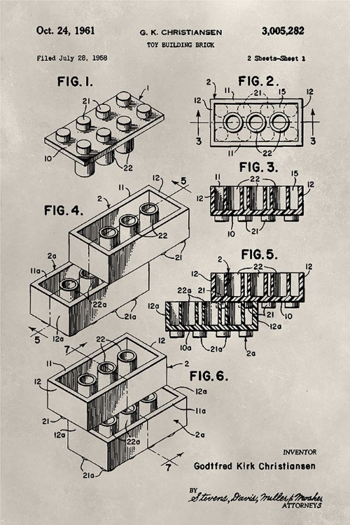Picture of PATENT--LEGO