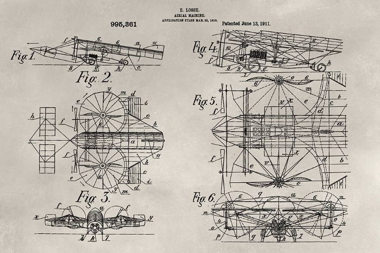 Picture of PATENT--AERIAL MACHINE