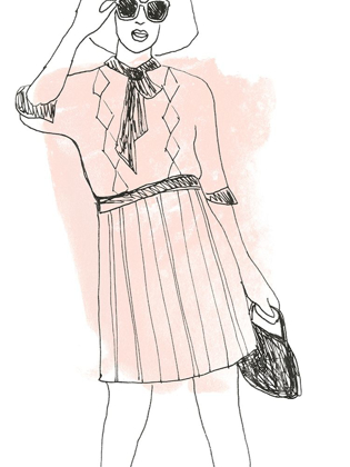Picture of FASHION SKETCHES I