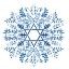 Picture of INDIGO HANUKKAH I