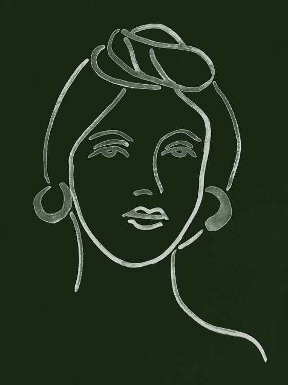 Picture of MALACHITE PORTRAIT V