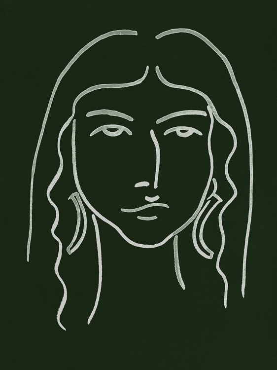 Picture of MALACHITE PORTRAIT VI