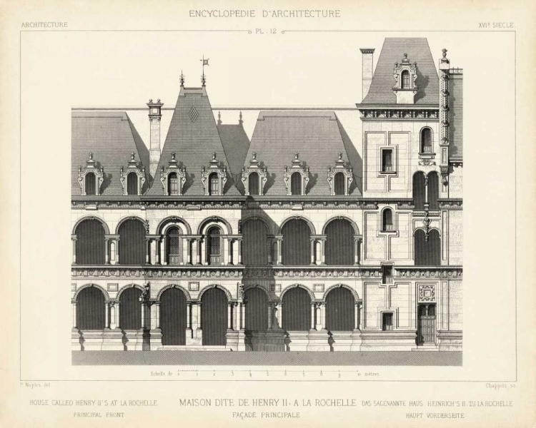Picture of FRENCH FACADE I