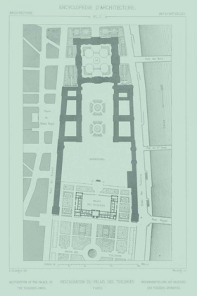 Picture of MINT AND SLATE GARDEN PLAN I