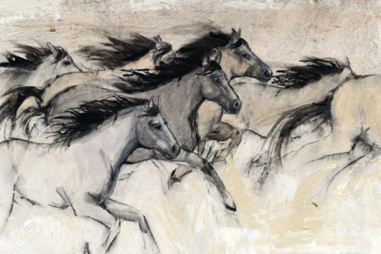 Picture of HORSES IN MOTION I