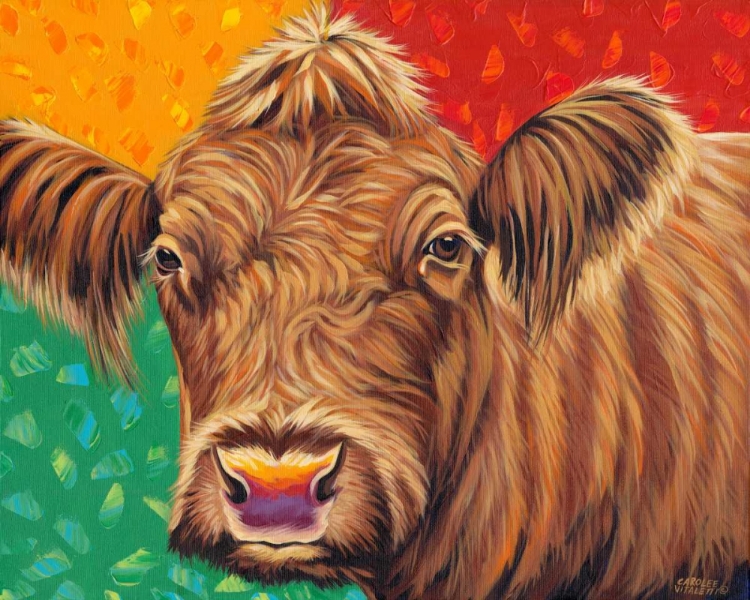 Picture of COLORFUL COUNTRY COWS II