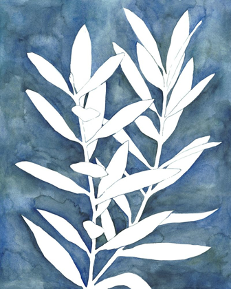 Picture of INDIGO LEAVES IV