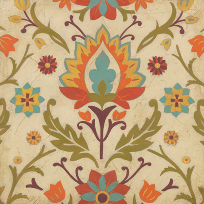 Picture of VINTAGE DAMASK I