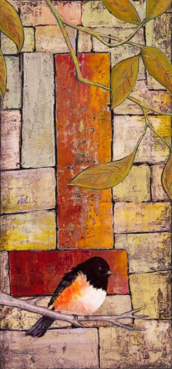 Picture of TEXTURED BIRD PANEL I