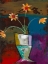 Picture of ABSTRACT EXPRESSIONIST FLOWERS II