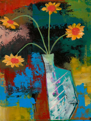 Picture of ABSTRACT EXPRESSIONIST FLOWERS III