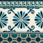 Picture of INDIGO FRIEZE II