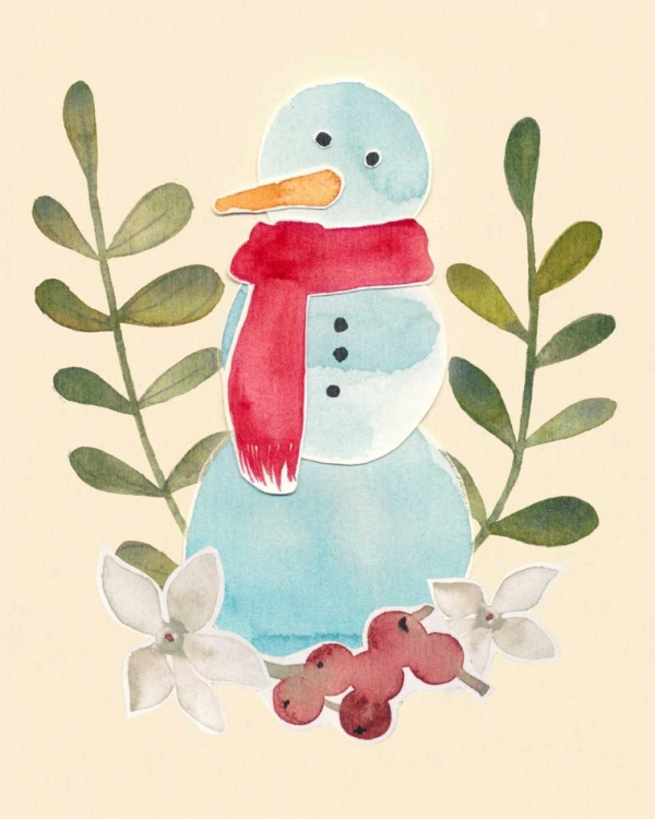 Picture of SNOWMAN CUT-OUT I